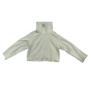 Lululemon, Women's Ribbed Funnel Neck Pullover, Medium/Large, Yellow/Green, Used